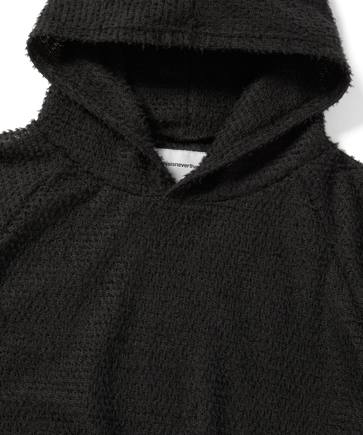 디스이즈네버댓(THISISNEVERTHAT) POLARTEC® Alpha Direct 60 Hoodie Black