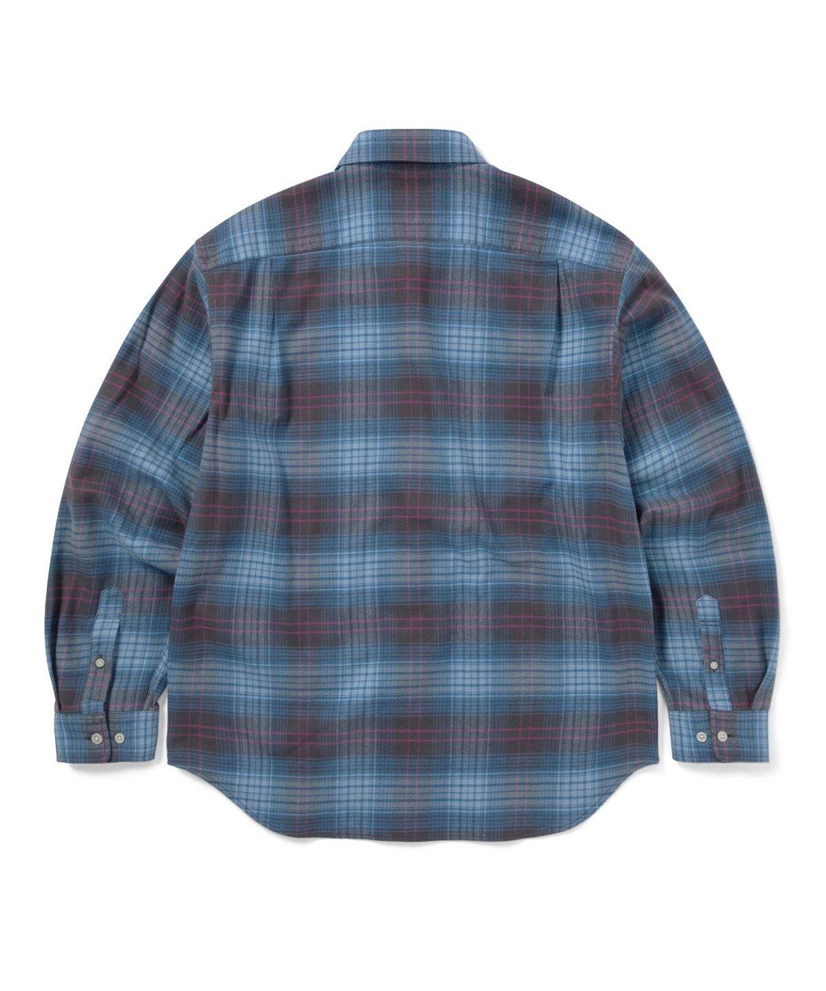 디스이즈네버댓(THISISNEVERTHAT) Flannel Check Shirt Blue