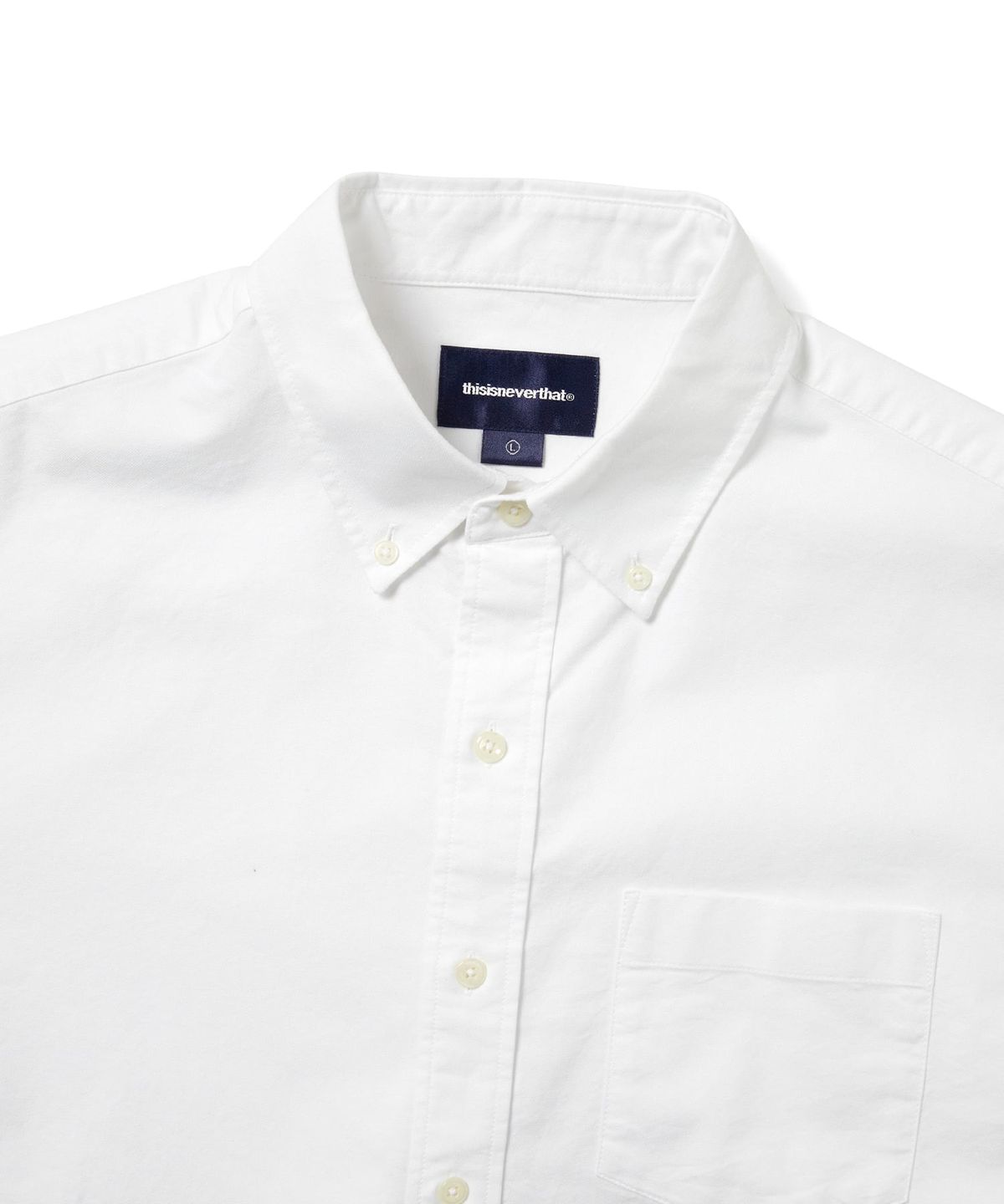 디스이즈네버댓(THISISNEVERTHAT) Oxford Shirt White