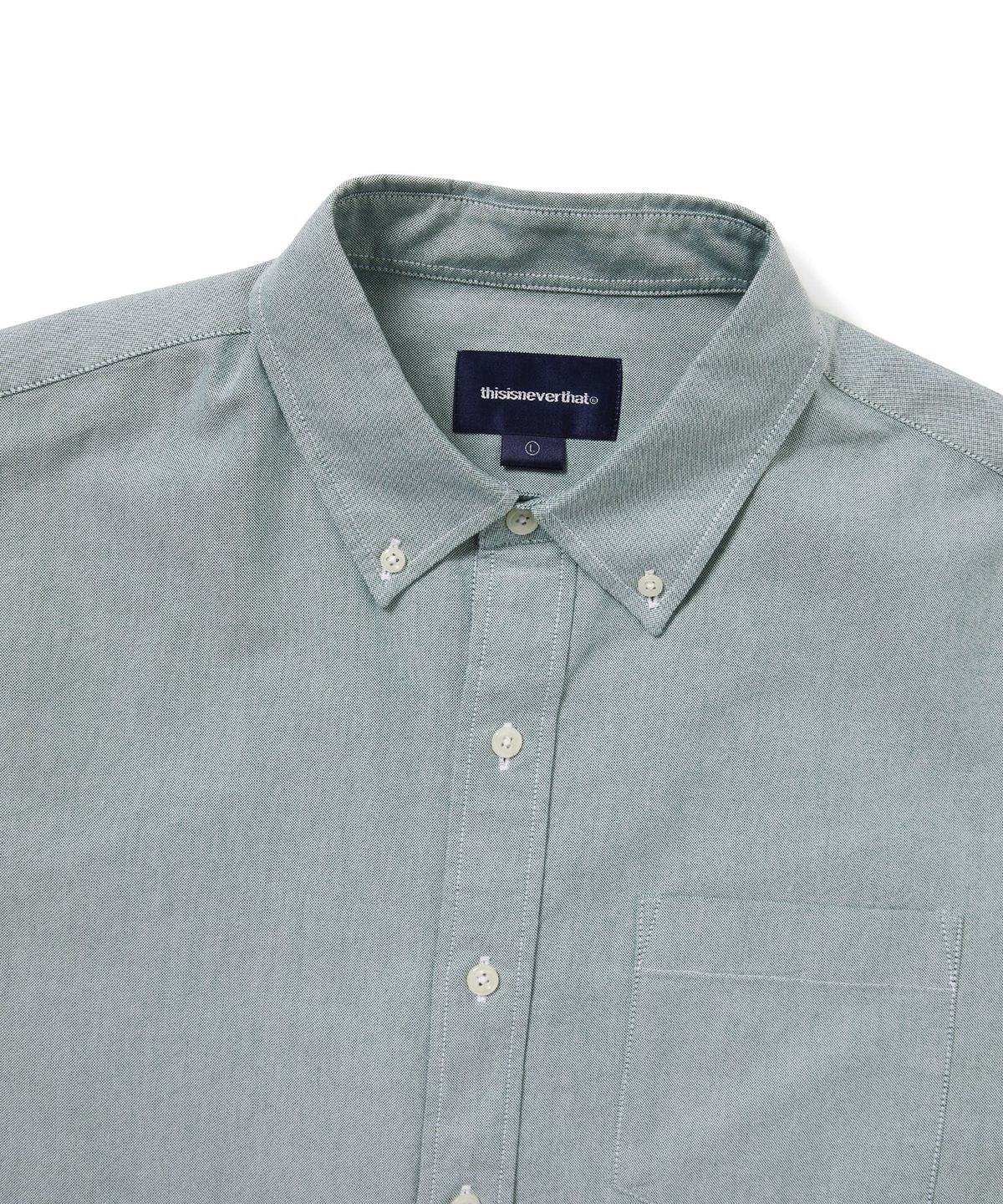 디스이즈네버댓(THISISNEVERTHAT) Oxford Shirt Green