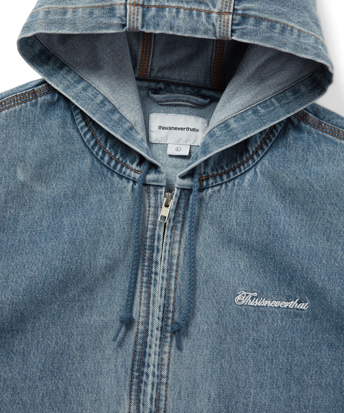 디스이즈네버댓(THISISNEVERTHAT) Washed Carpenter Jacket Washed Blue