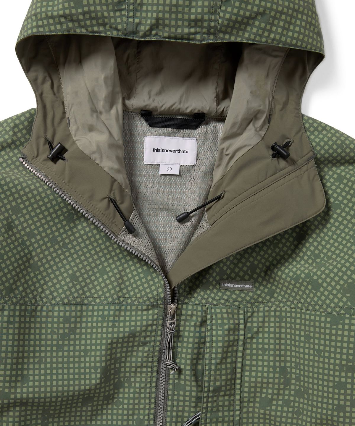 디스이즈네버댓(THISISNEVERTHAT) Nylon Anorak Parka Camo
