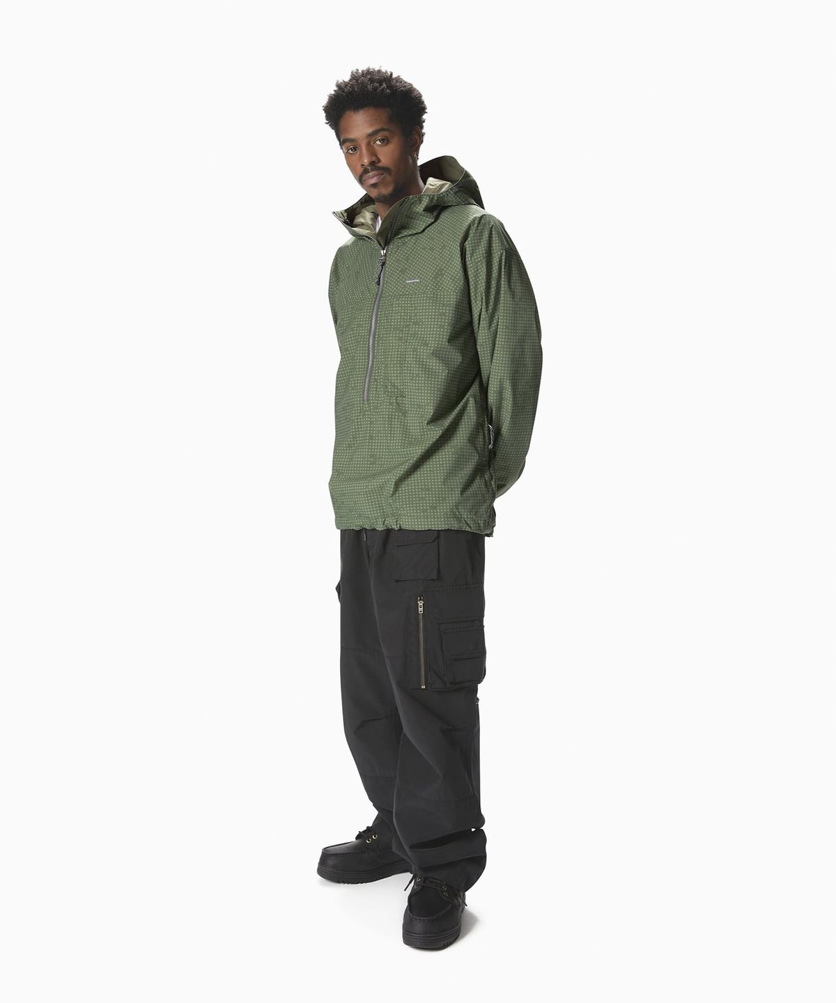 디스이즈네버댓(THISISNEVERTHAT) Nylon Anorak Parka Camo