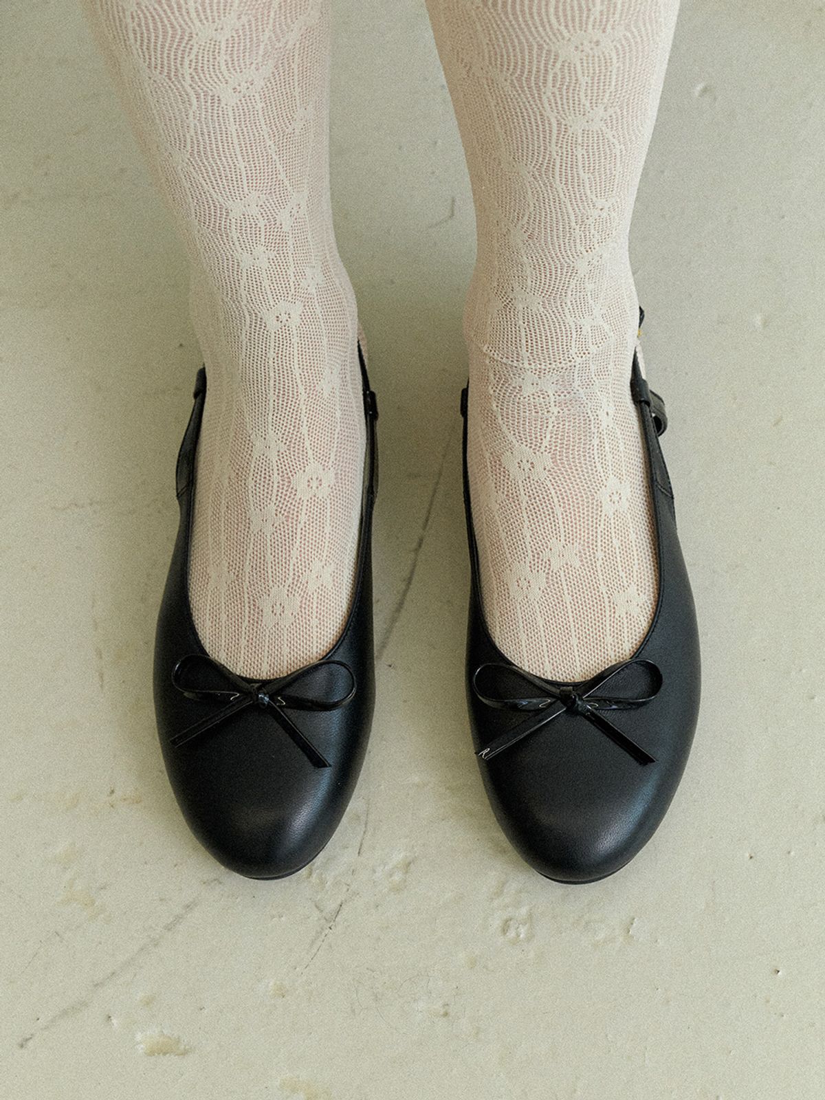 더조히(THE JOHI) Half Ribbon Slingback_3 Colors