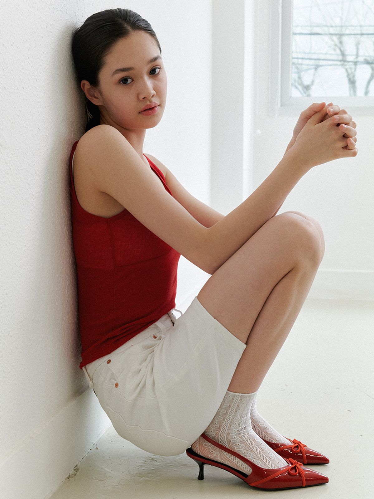 더조히(THE JOHI) Pin Ribbon Slingback_5 COLORS_3CM_5CM