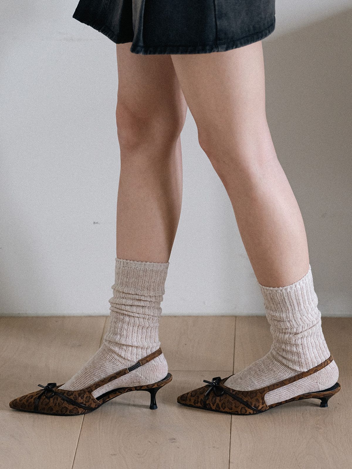 더조히(THE JOHI) Pin Ribbon Slingback_5 COLORS_3CM_5CM