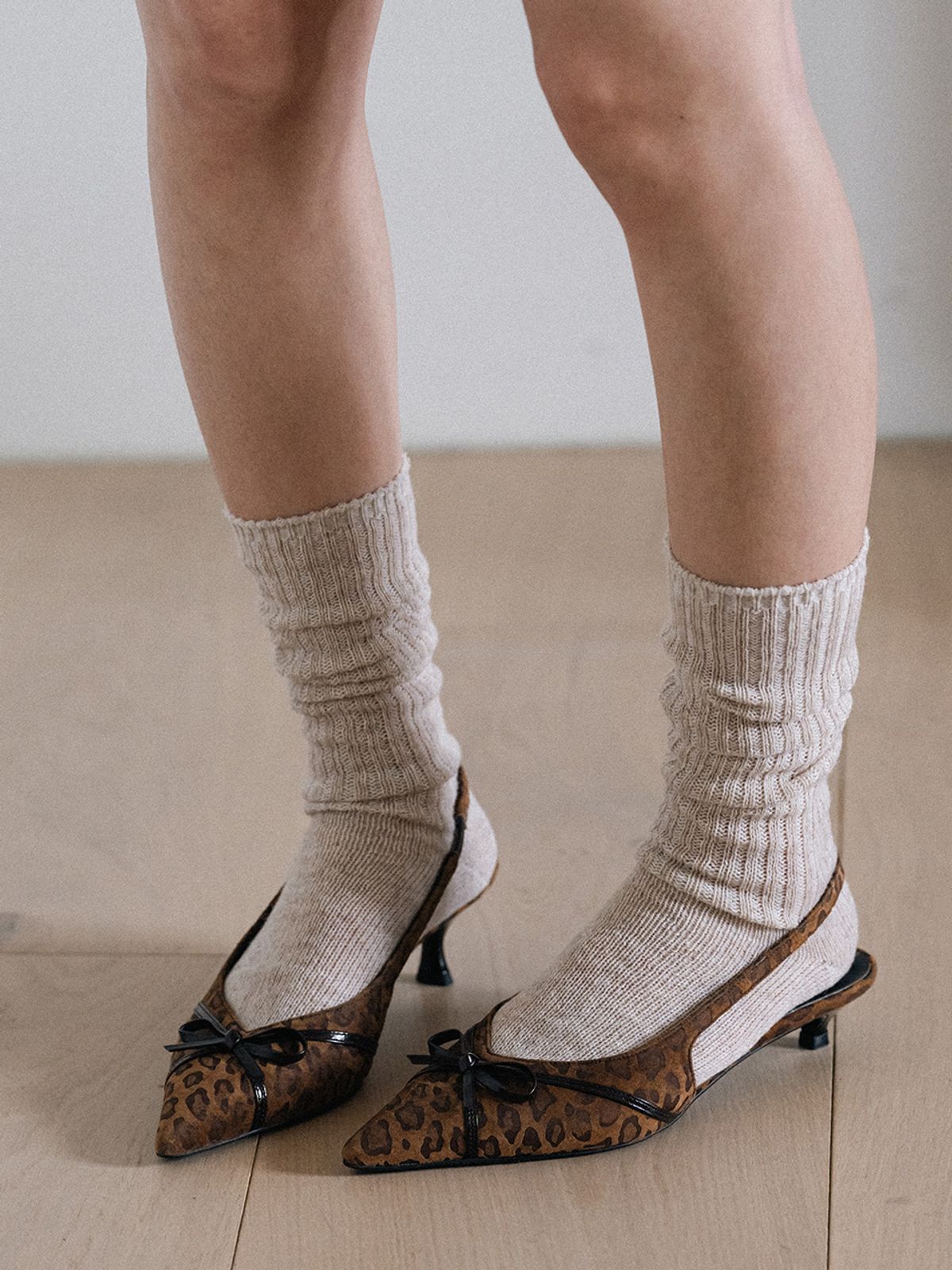 더조히(THE JOHI) Pin Ribbon Slingback_5 COLORS_3CM_5CM