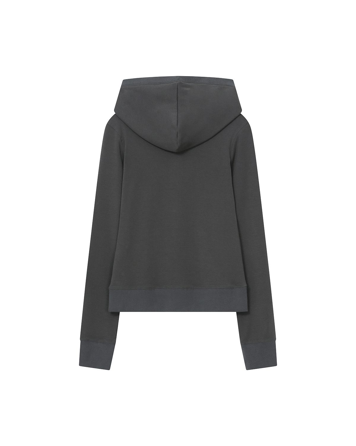 【Miseki SEOUL】Hoodie shirring padding MUSINSA | MISEKI SEOUL Fitted hoodie long sleeves CHARCOAL