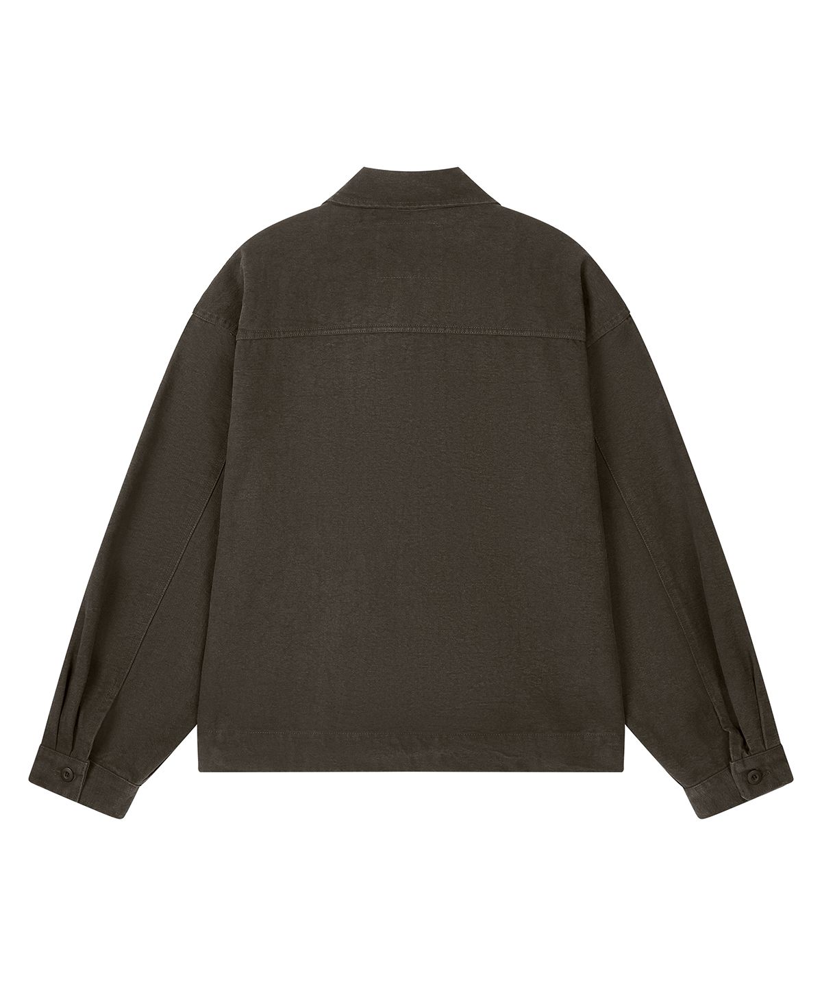 페이크캠퍼(FAKE CAMPER) 650g 헤비 트윌 피그먼트 워크자켓 [BROWN]