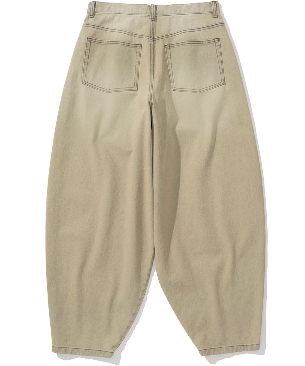 낫포너드(NOT4NERD) Extra Wide Balloon Pants - Beige