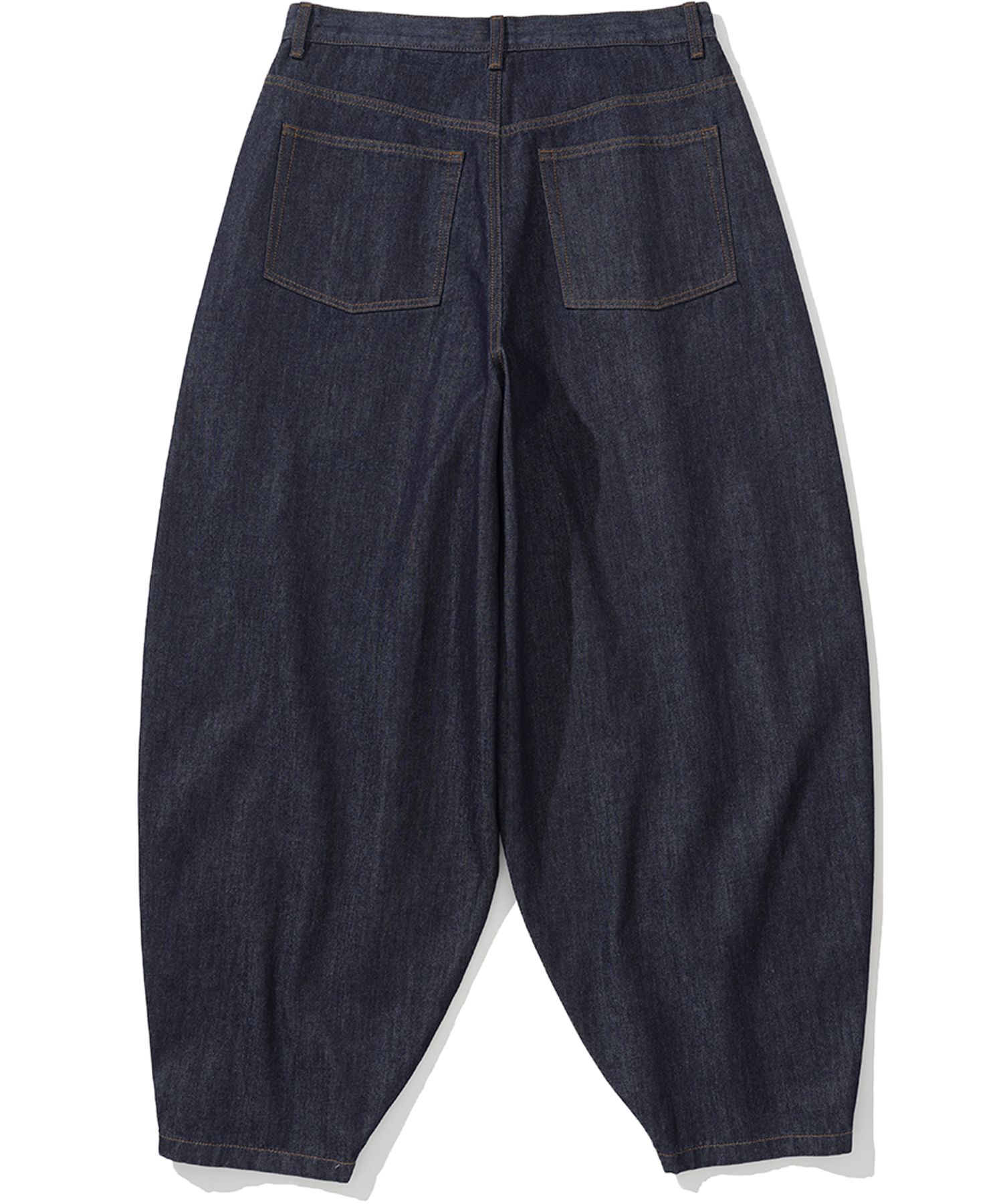MUSINSA | NOT4NERD Extra Wide Balloon Pants - Deep Indigo