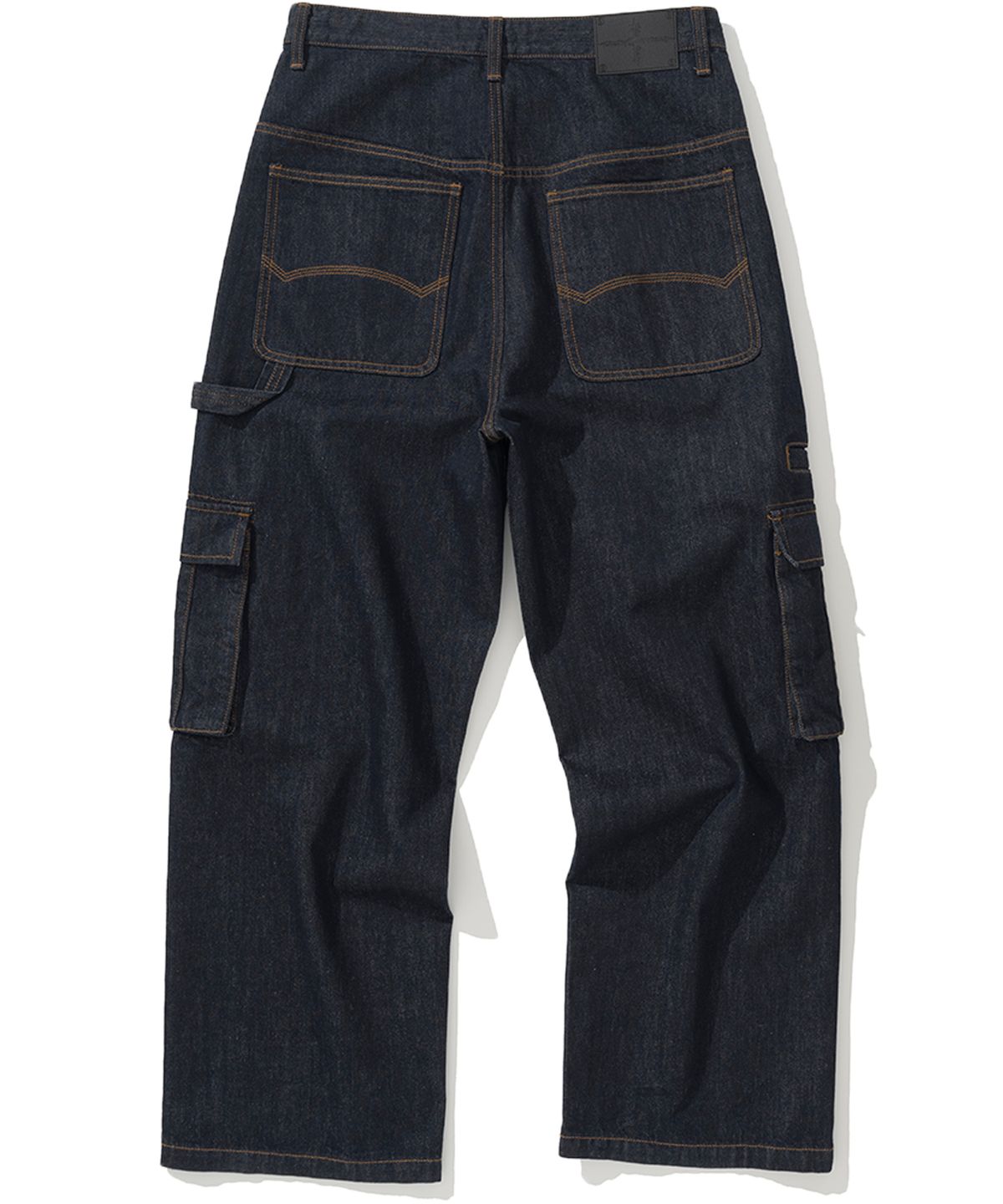 낫포너드(NOT4NERD) Fatigue Cargo Denim Pants - Deep Indigo