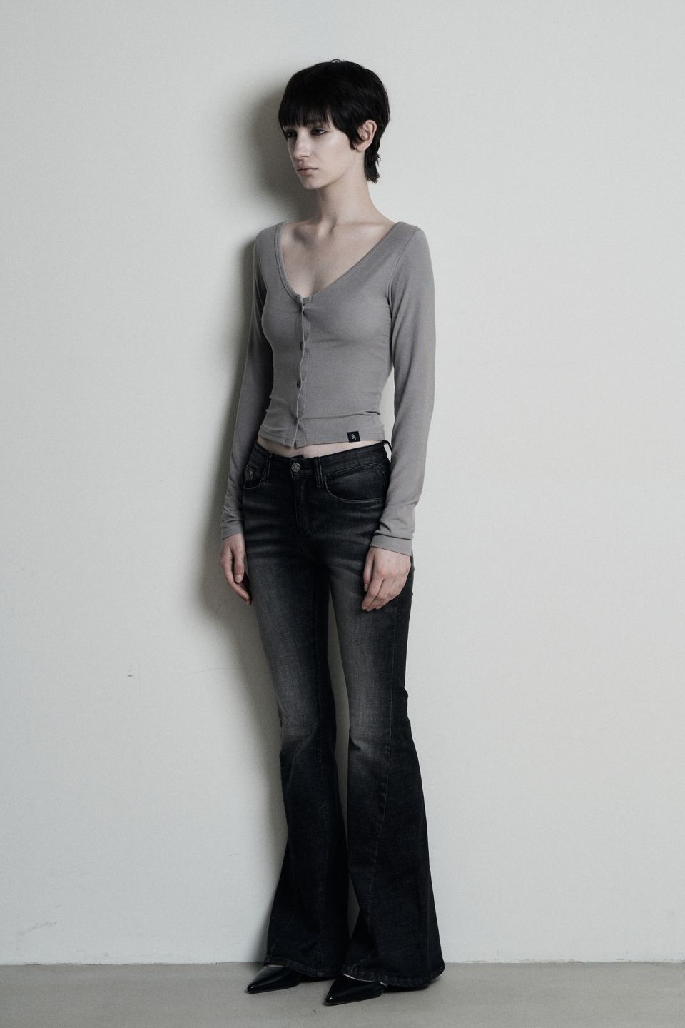 パンツ SYNERJYN CAT WASHING DENIM PANTS BLACK L MUSINSA公式 | SYNERJYN CAT WASHING DENIM PANTS BLACK