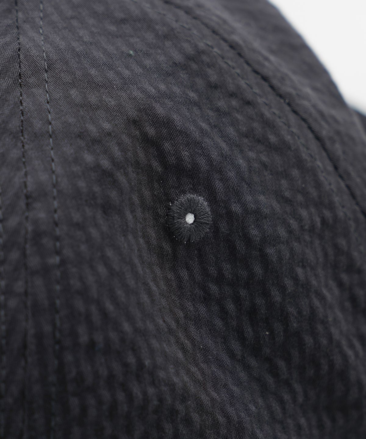 프리즘웍스(FRIZMWORKS) SEERSUCKER FEATHER CAP _ CHARCOAL