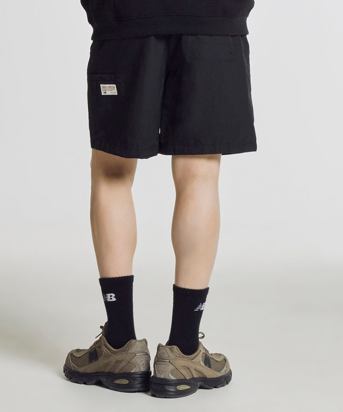 뉴발란스(NEW BALANCE) NBNVG31443 / UNI 헤리티지 4.5부 쇼츠 (BLACK)