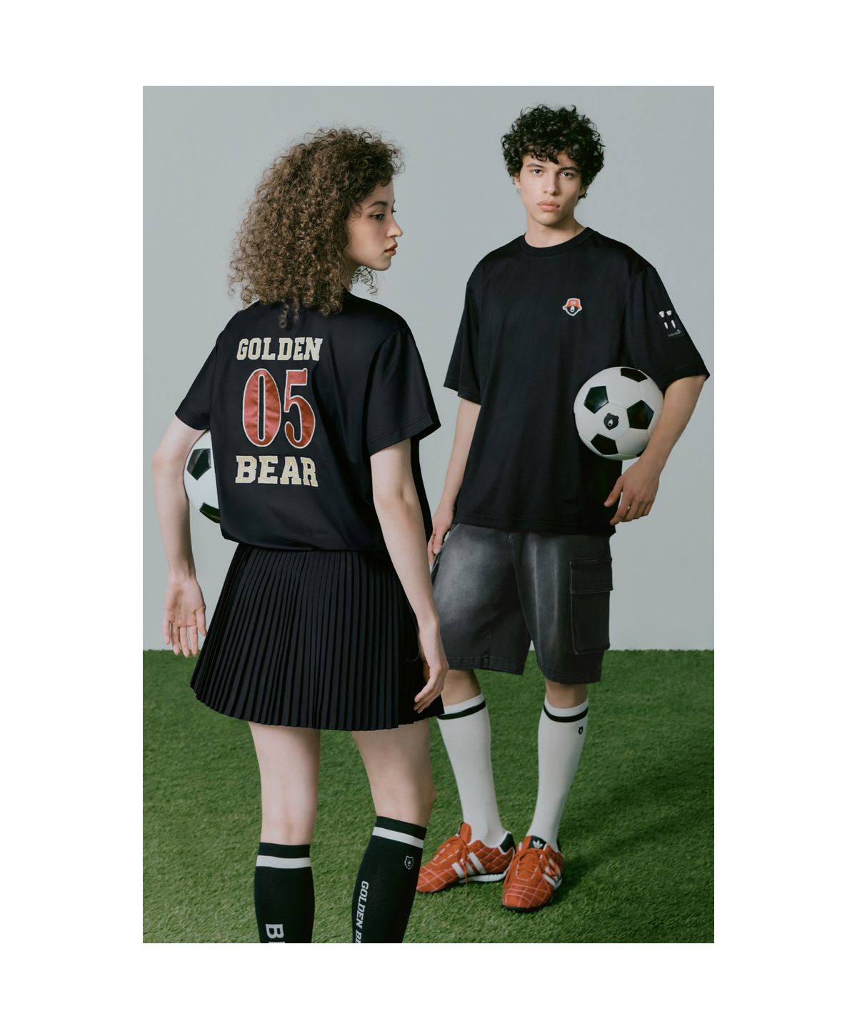 골든베어(GOLDEN BEAR) (WOMEN) Basic Pleats Skirt  _G5KCM25221BKX
