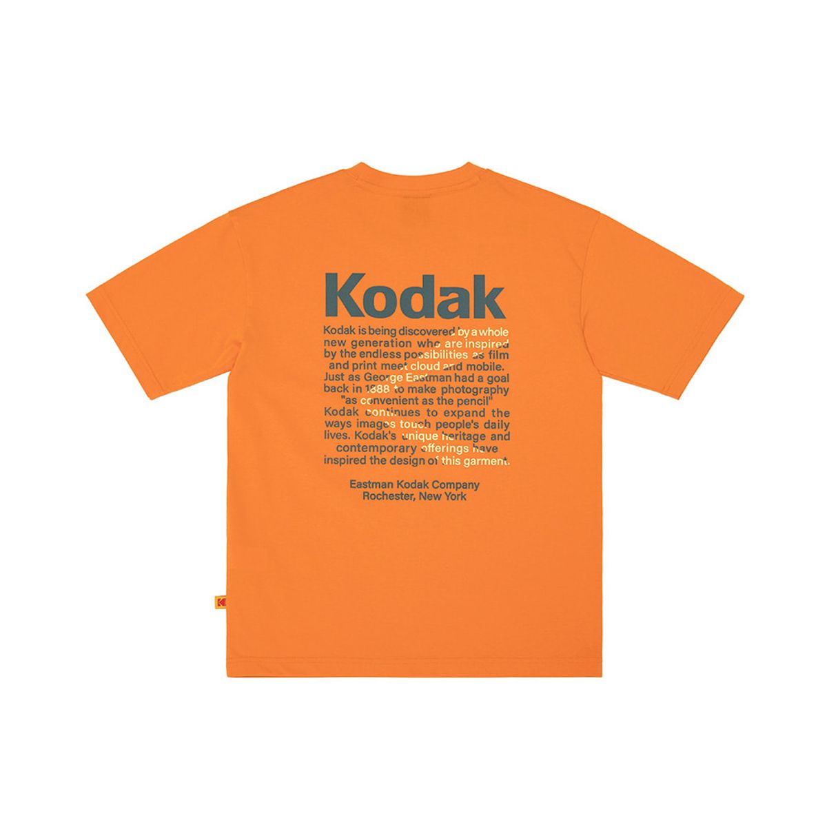 코닥(KODAK) 케이 에어로쿨 반팔티셔츠 ORANGE