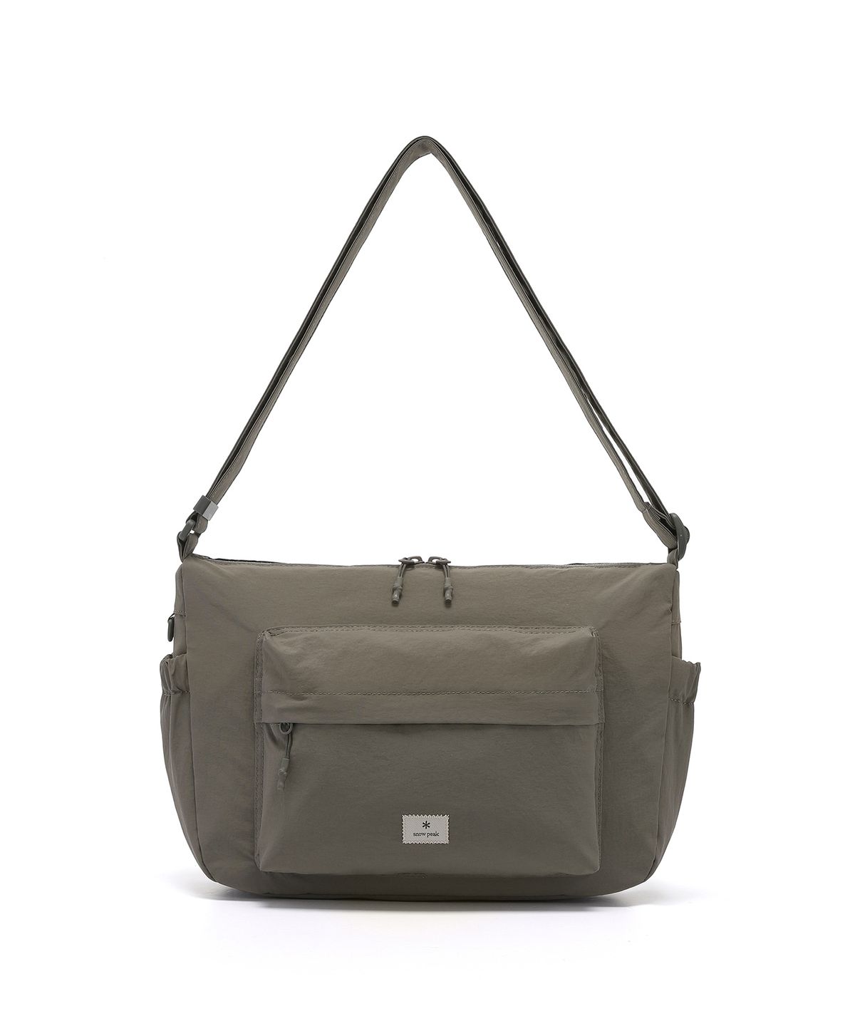 스노우피크 어패럴(SNOWPEAK APPAREL) 캠플 포켓 크로스백 (S25ZUCCB19) Dark Khaki