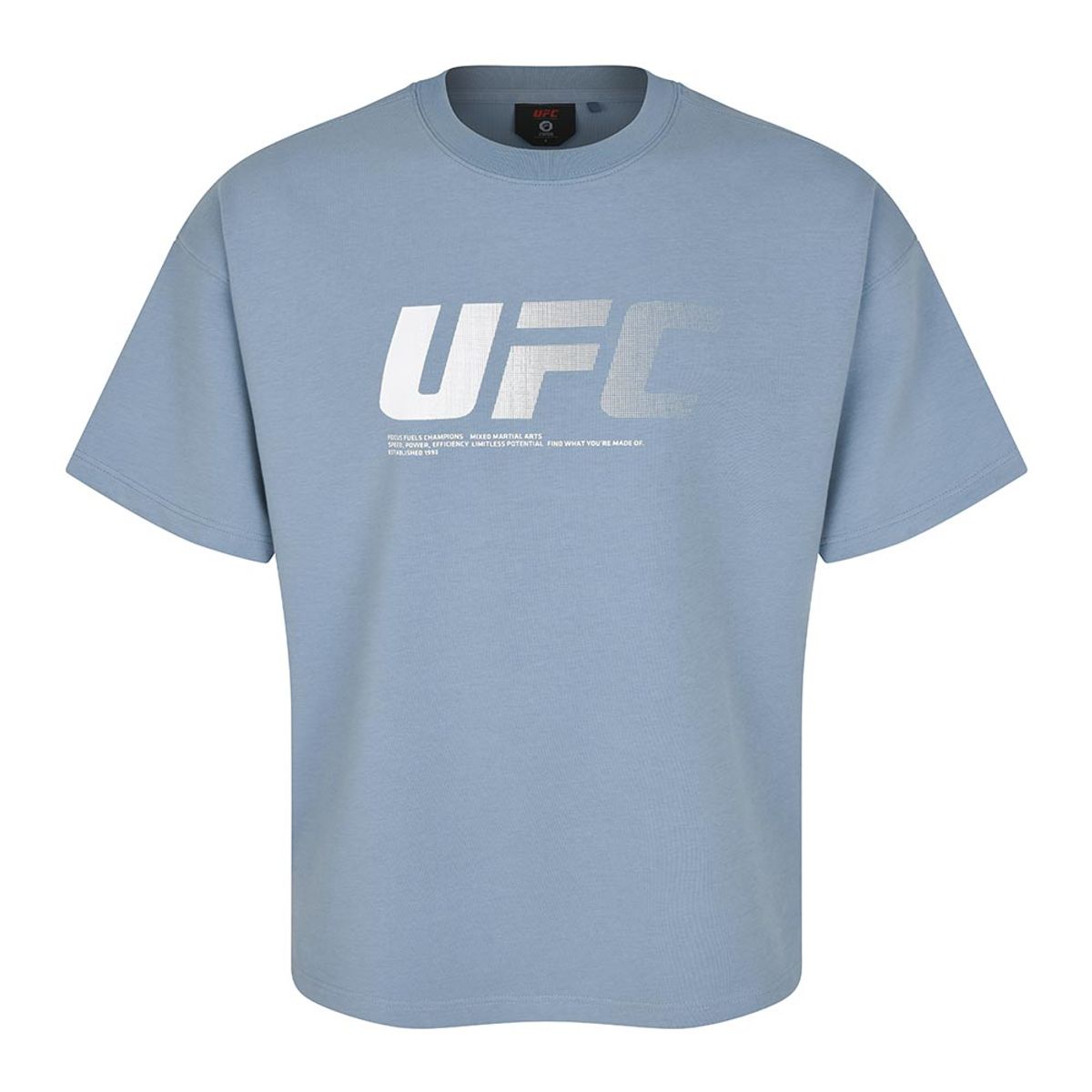 유에프씨 스포츠(UFC SPORT) UFC 제로 100 오버핏 반팔 티셔츠 터키석 U4SSW2312TQ