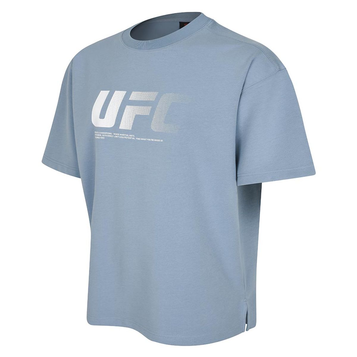 유에프씨 스포츠(UFC SPORT) UFC 제로 100 오버핏 반팔 티셔츠 터키석 U4SSW2312TQ