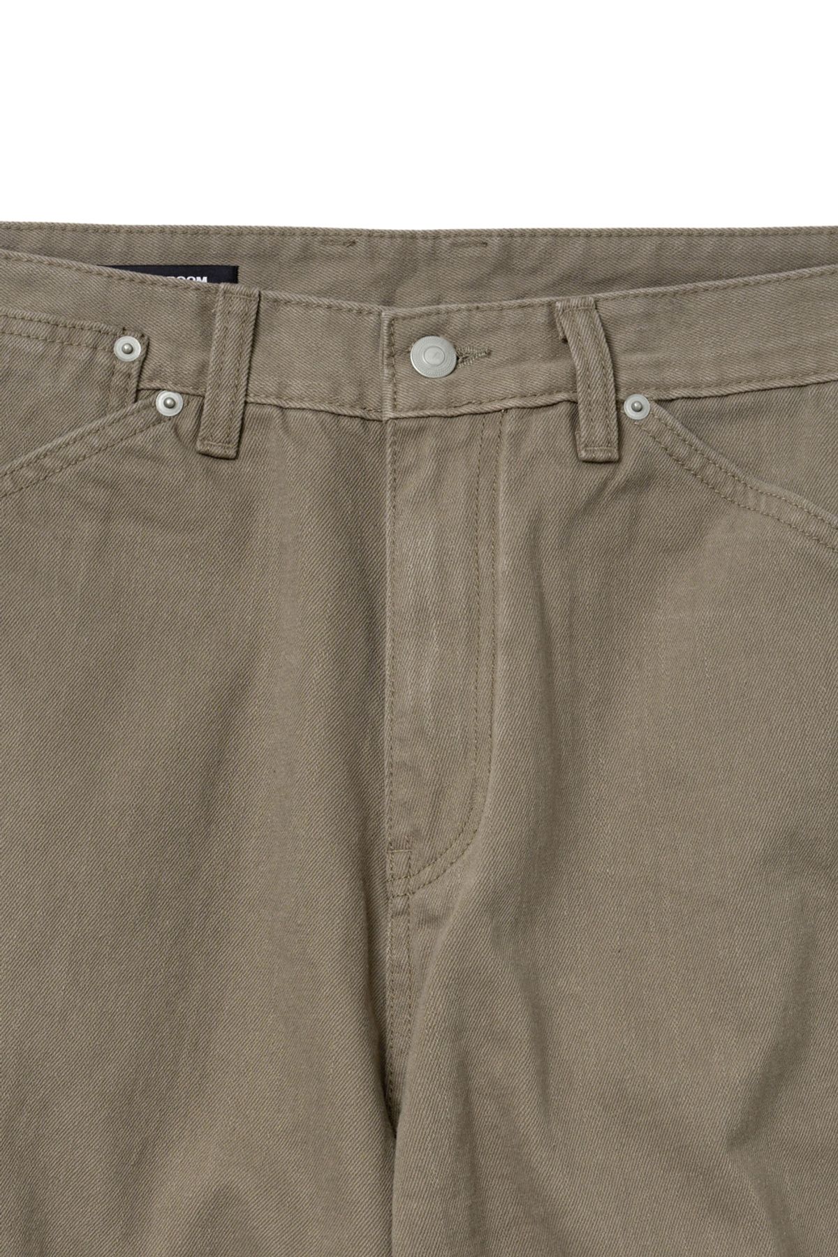 해칭룸(HATCHINGROOM) Two Face Regular Jeans Beige