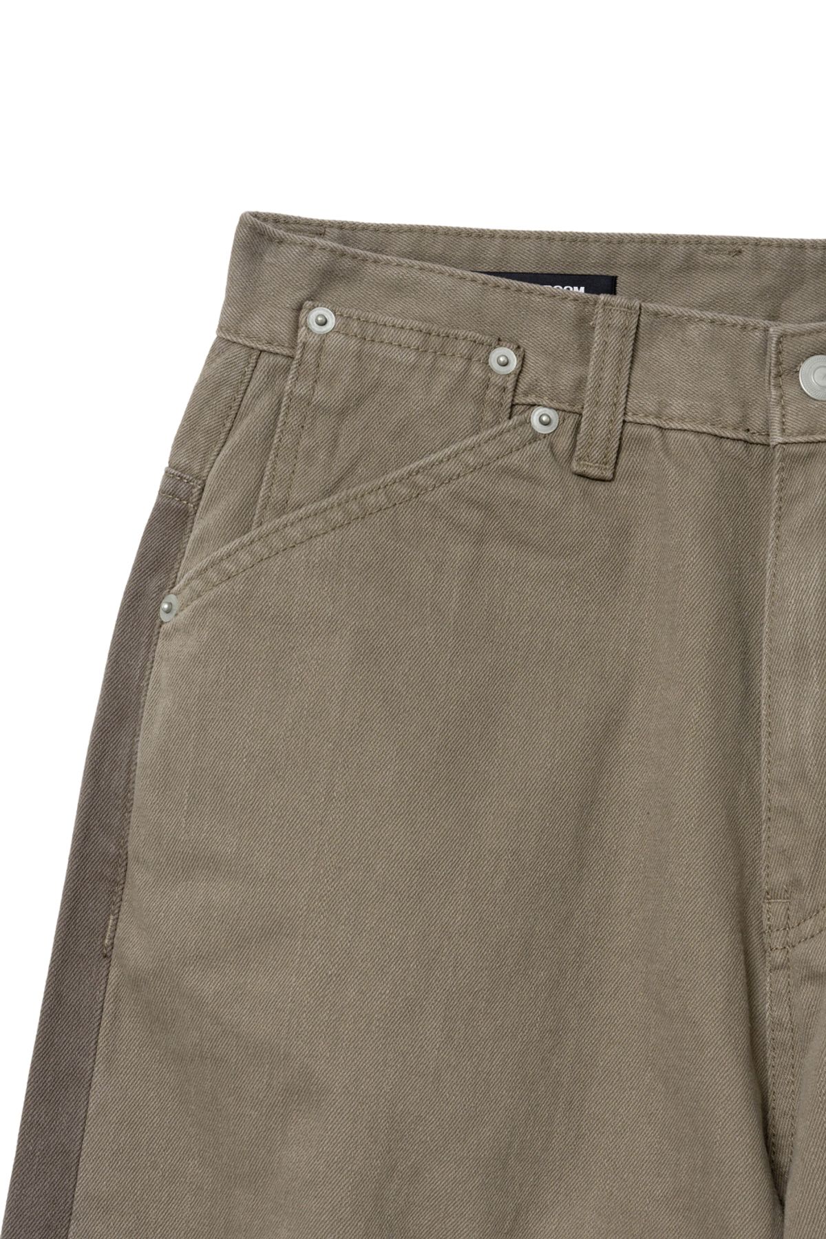 해칭룸(HATCHINGROOM) Two Face Regular Jeans Beige