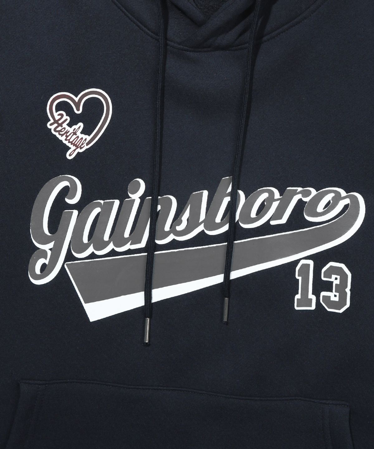 게인스보로(GAINSBORO) LOVE 팀로고 후드티_네이비