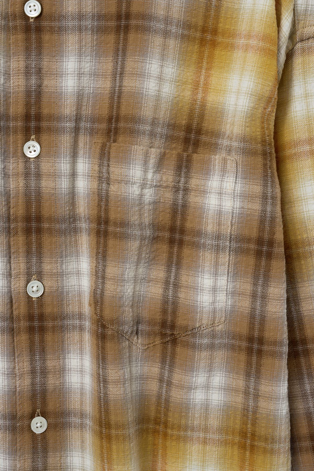 해칭룸(HATCHINGROOM) Dis Shirt Ombre Yellow