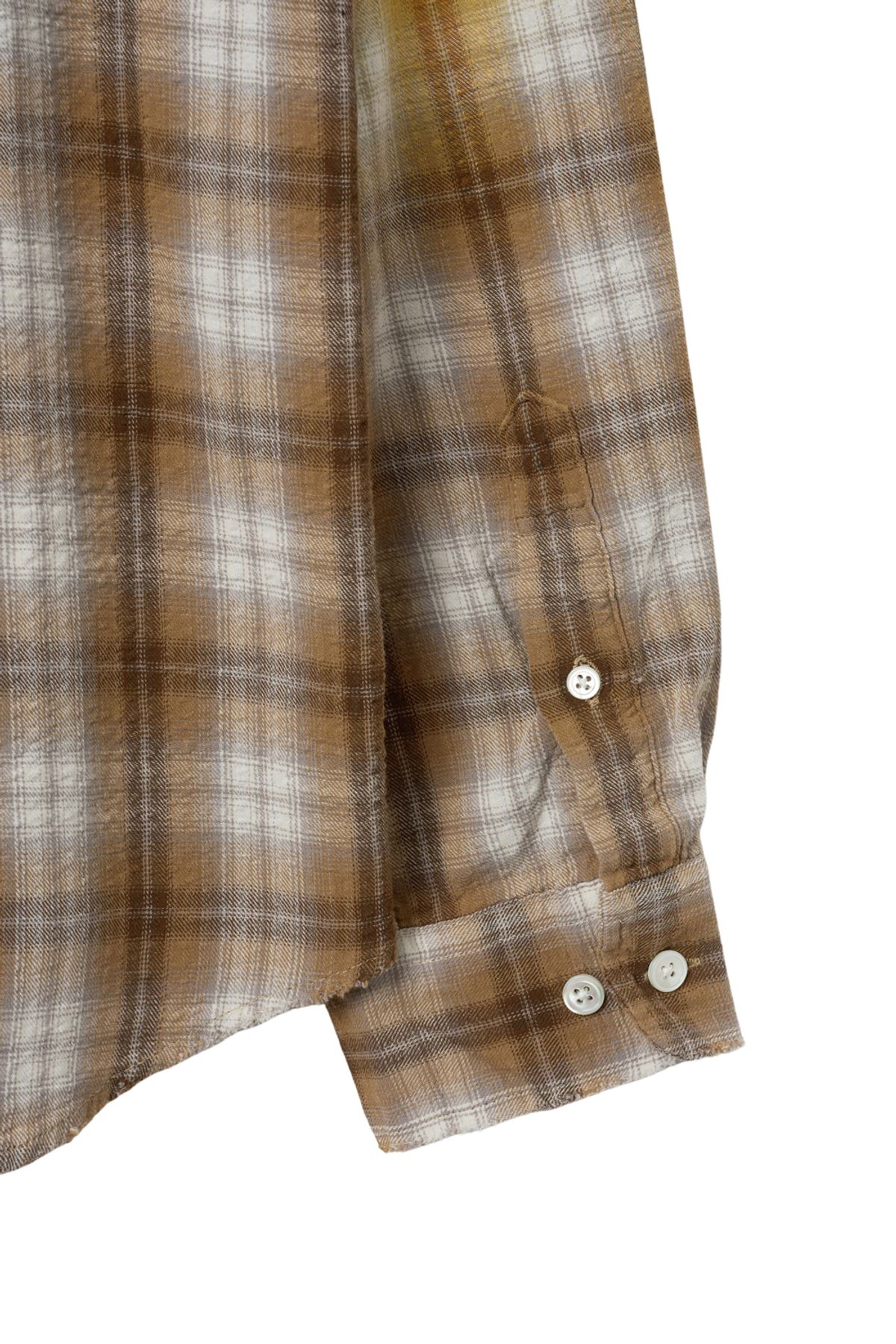 해칭룸(HATCHINGROOM) Dis Shirt Ombre Yellow