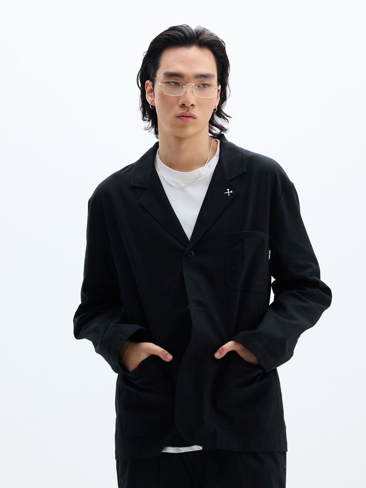 제이미웨스트(JAMIE WEST) 클럽 블레이저 (블랙)