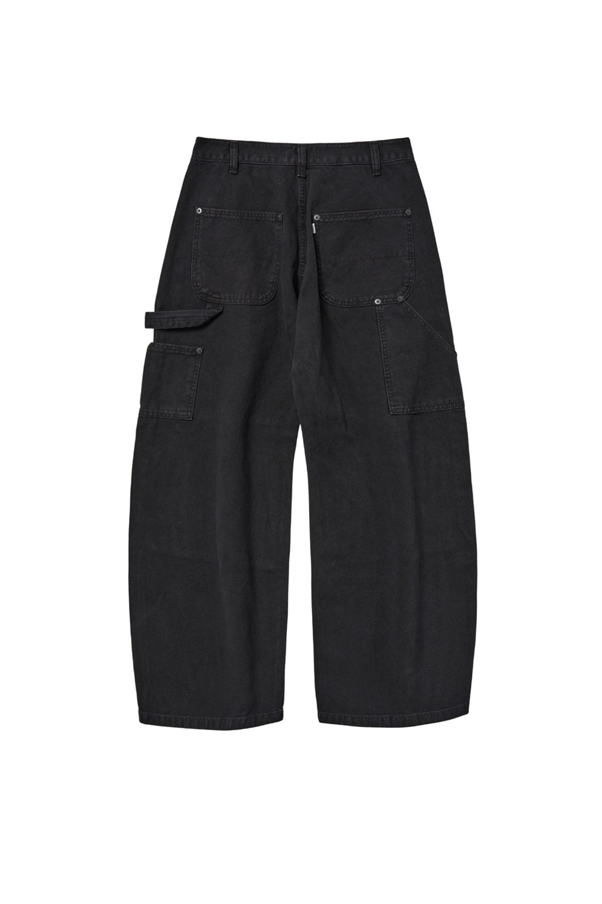 해칭룸(HATCHINGROOM) VTG Double knee Pants Black