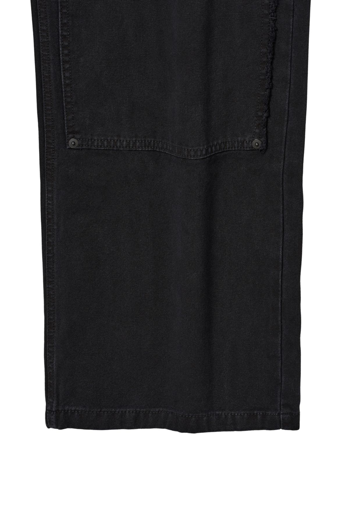 해칭룸(HATCHINGROOM) VTG Double knee Pants Black