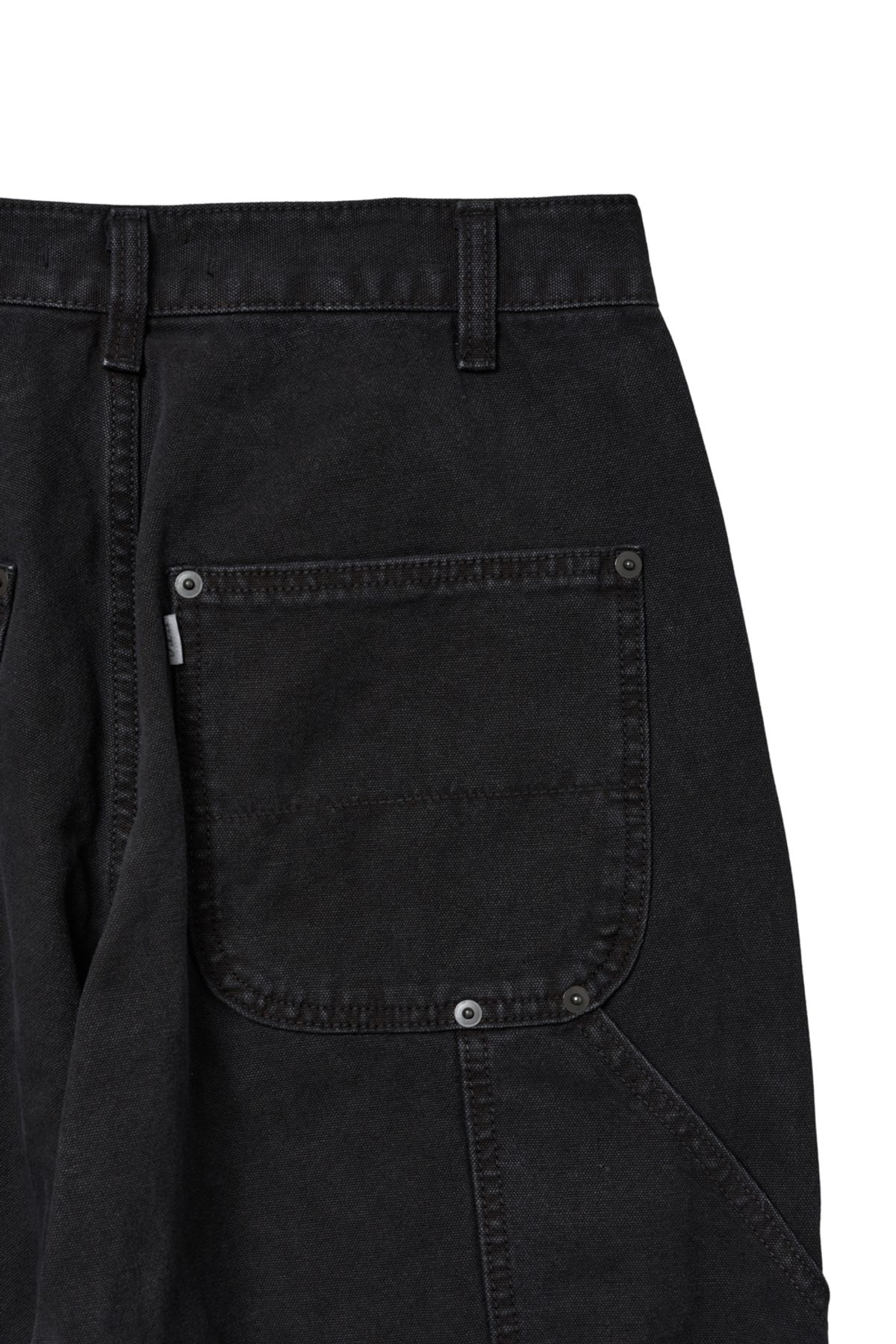 해칭룸(HATCHINGROOM) VTG Double knee Pants Black