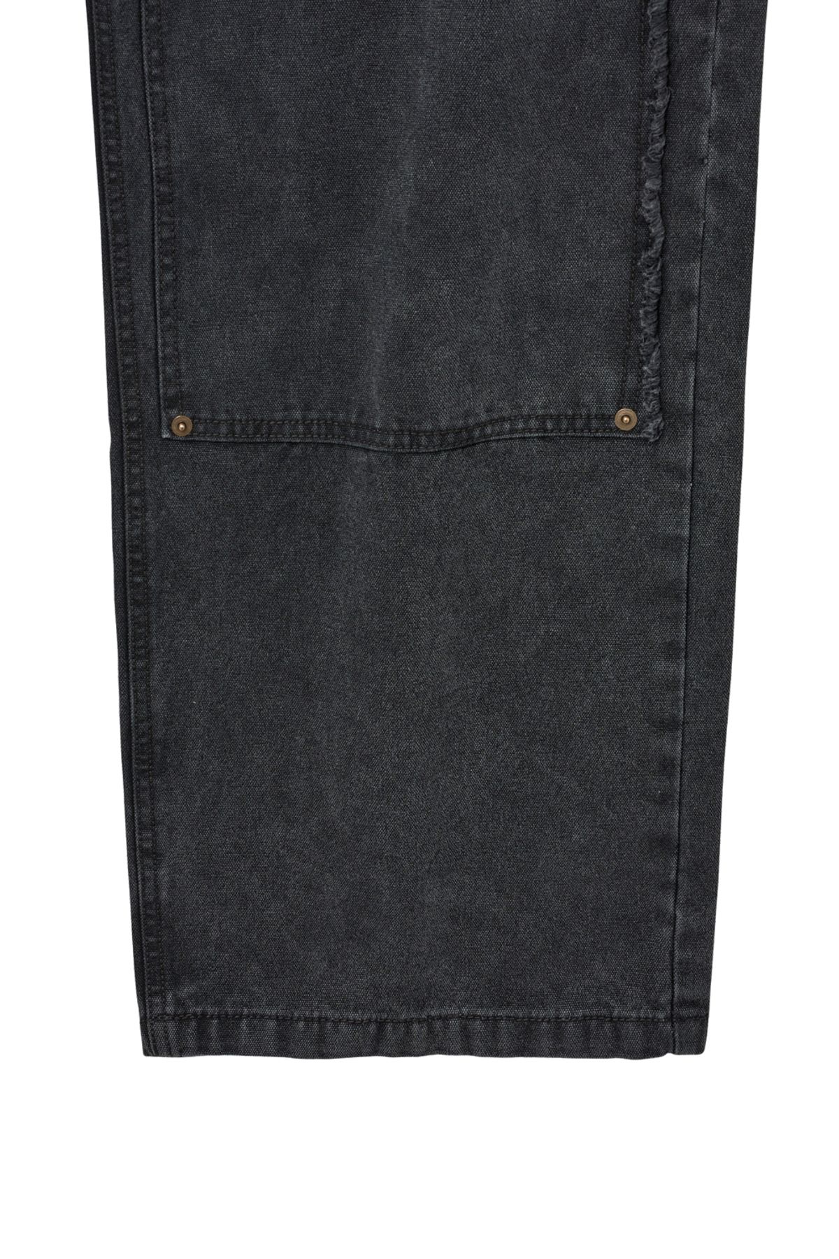 해칭룸(HATCHINGROOM) VTG Double knee Pants Charcoal