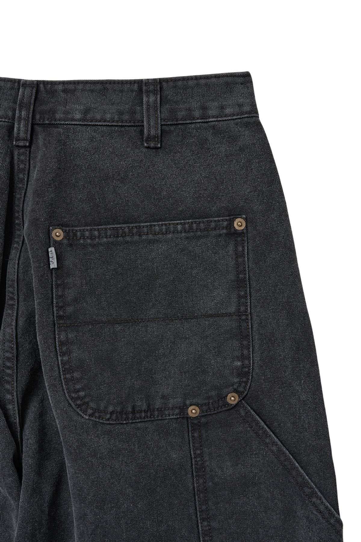 해칭룸(HATCHINGROOM) VTG Double knee Pants Charcoal