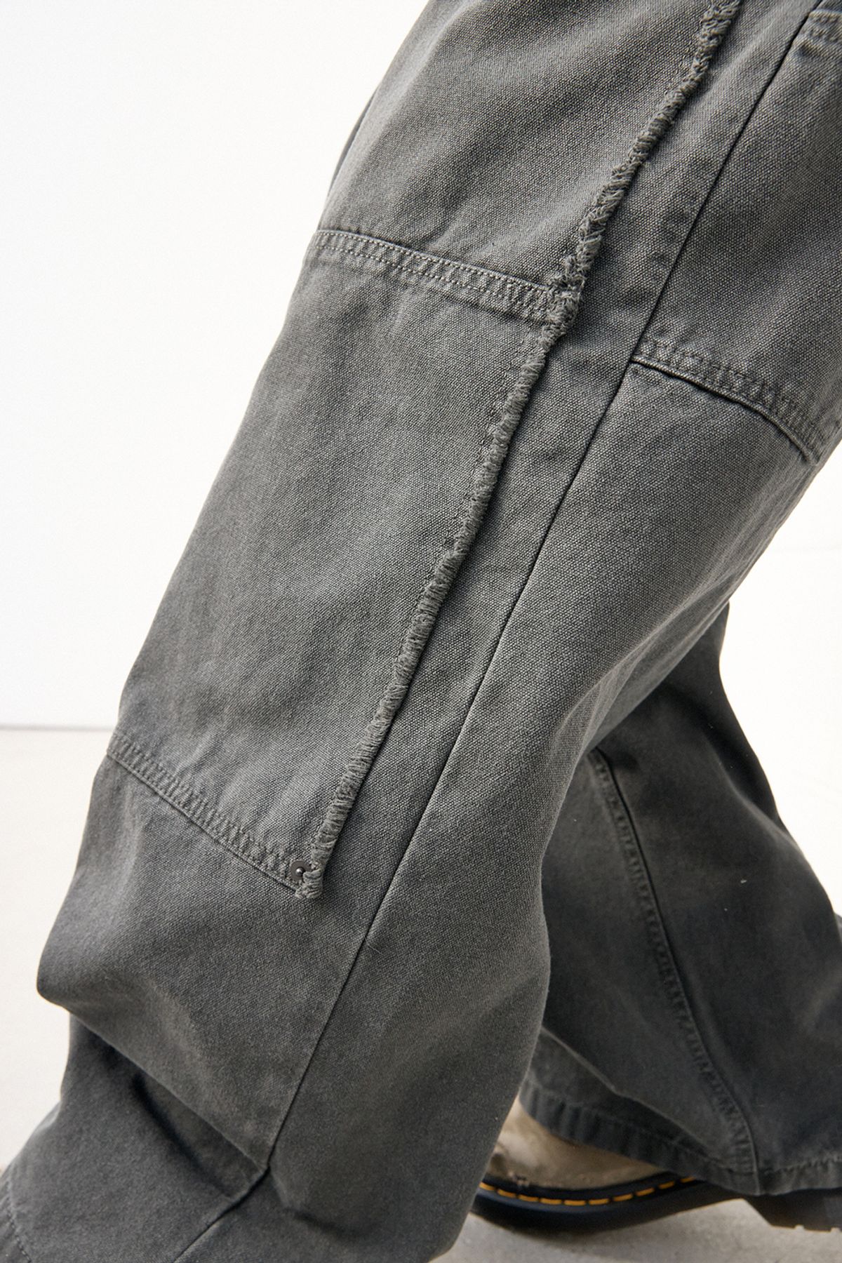 해칭룸(HATCHINGROOM) VTG Double knee Pants Khaki