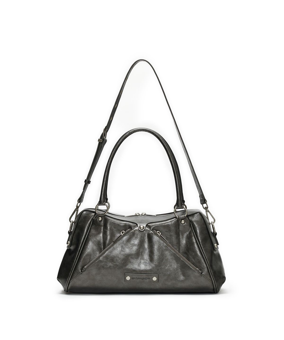 썬번프로젝트(SUNBURNPROJECT) Faux Leather M.O.S Bag, METAL
