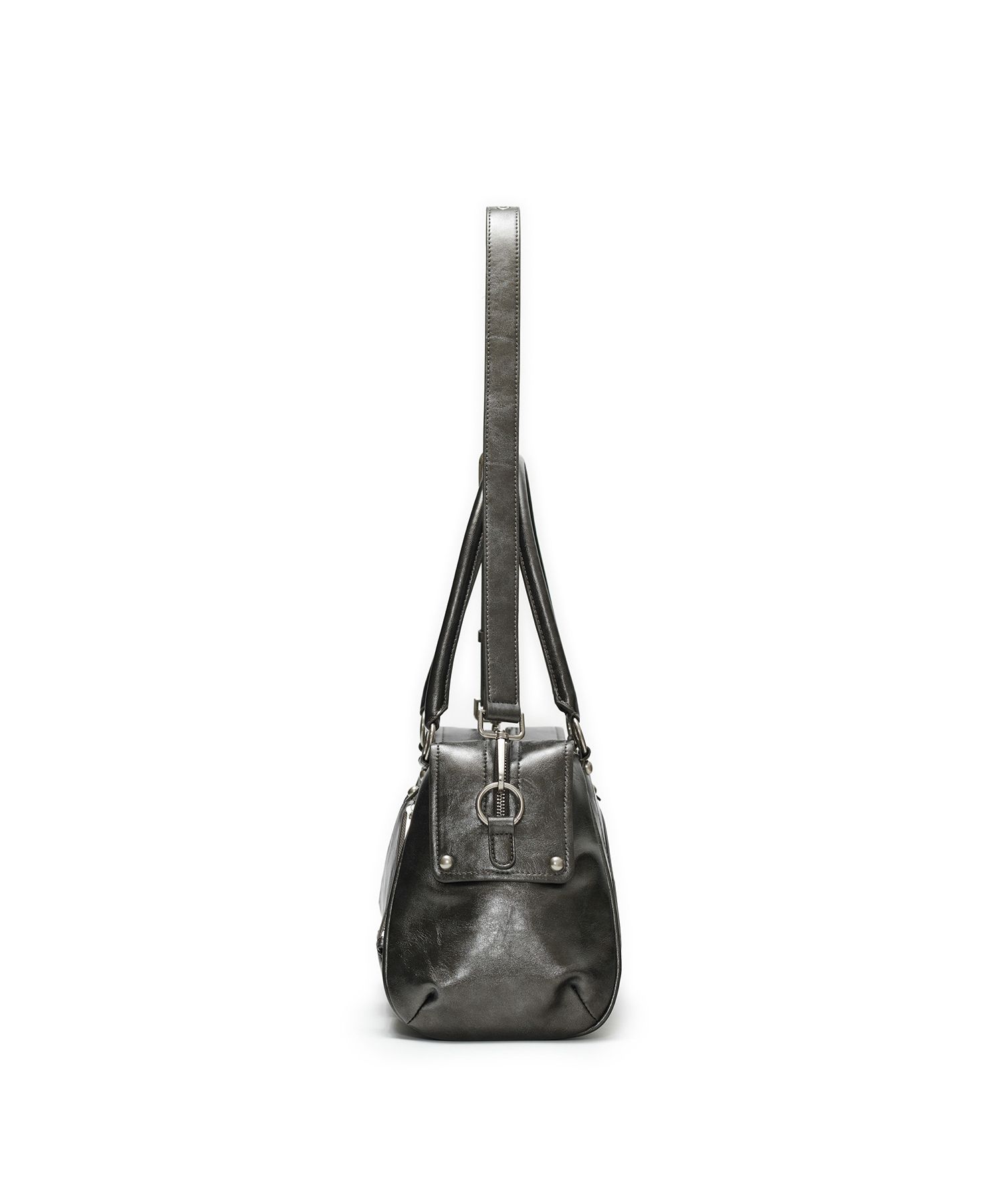 썬번프로젝트(SUNBURNPROJECT) Faux Leather M.O.S Bag, METAL