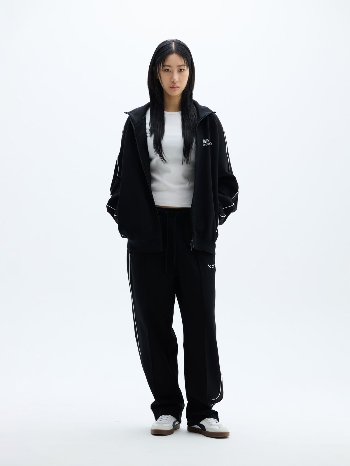 제이미웨스트(JAMIE WEST) 스쿼드 트레이닝 저지 트랙탑 (그린)