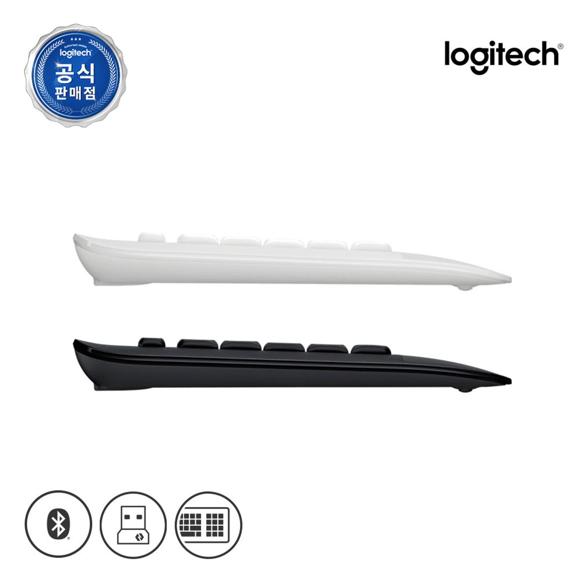 로지텍(LOGITECH) 로지텍코리아 공식 시그니처 MK650 콤보 무선 키보드 마우스 세트 블랙