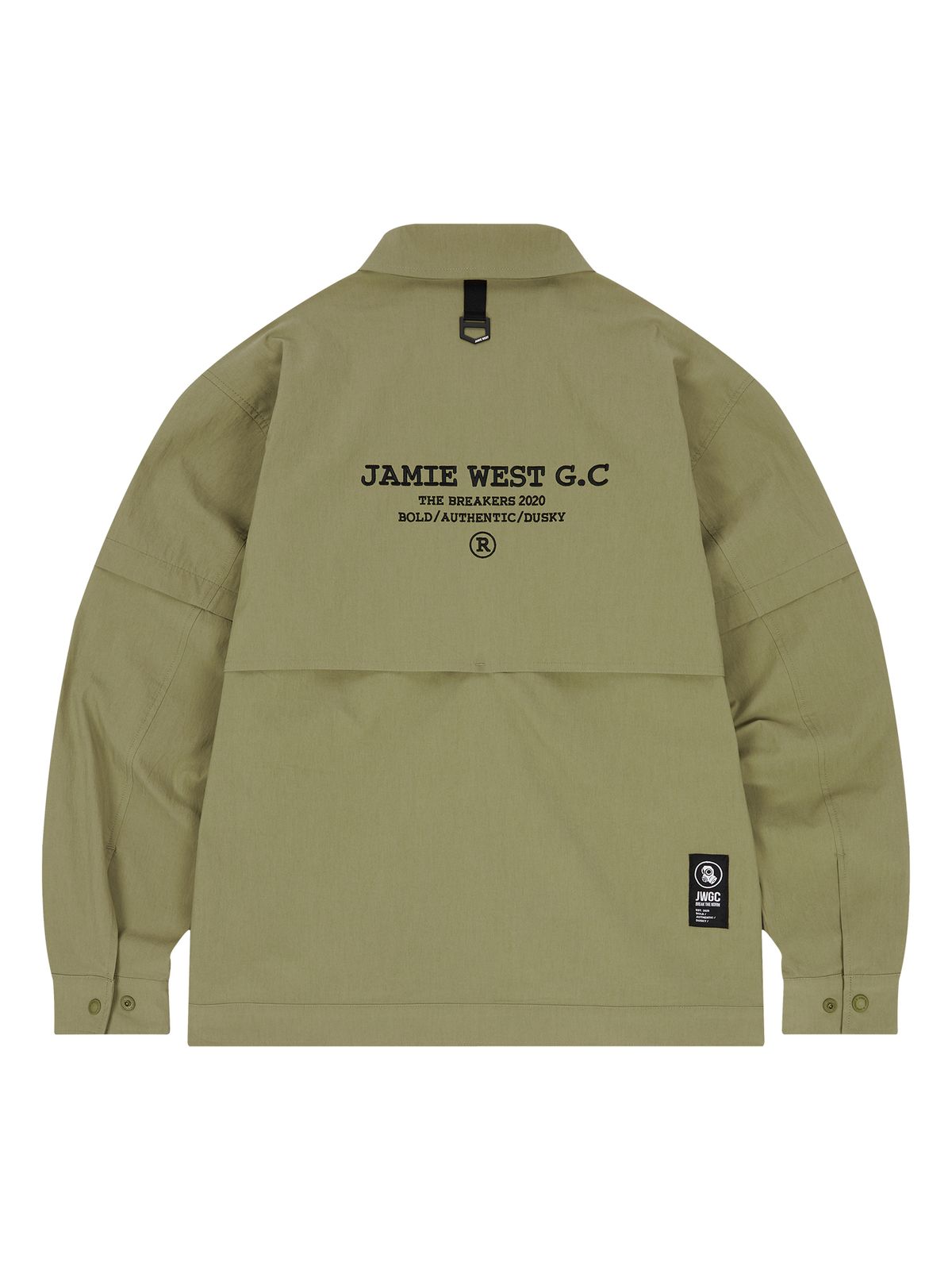 제이미웨스트(JAMIE WEST) 디테쳐블 카라 포인트 스트레치 자켓 (베이지)