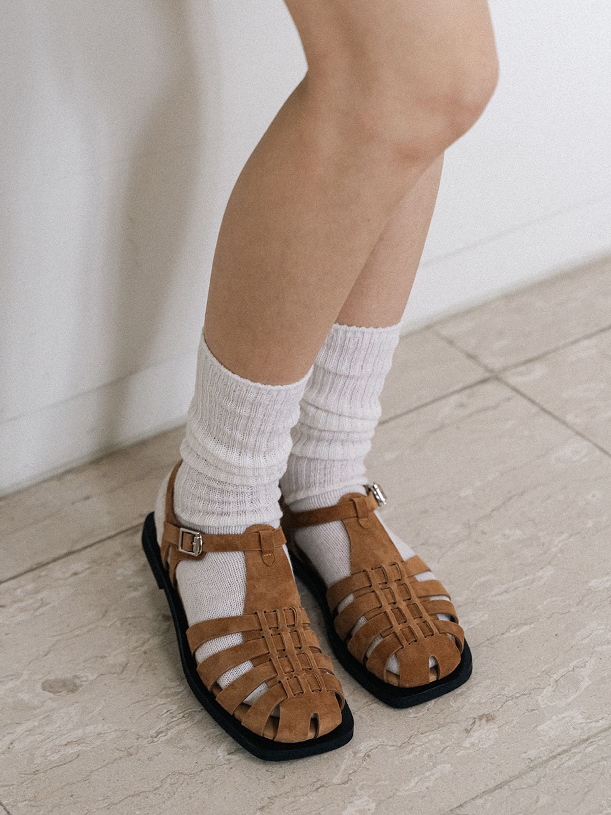 더조히(THE JOHI) Aanya Fisherman Sandals_4 COLORS