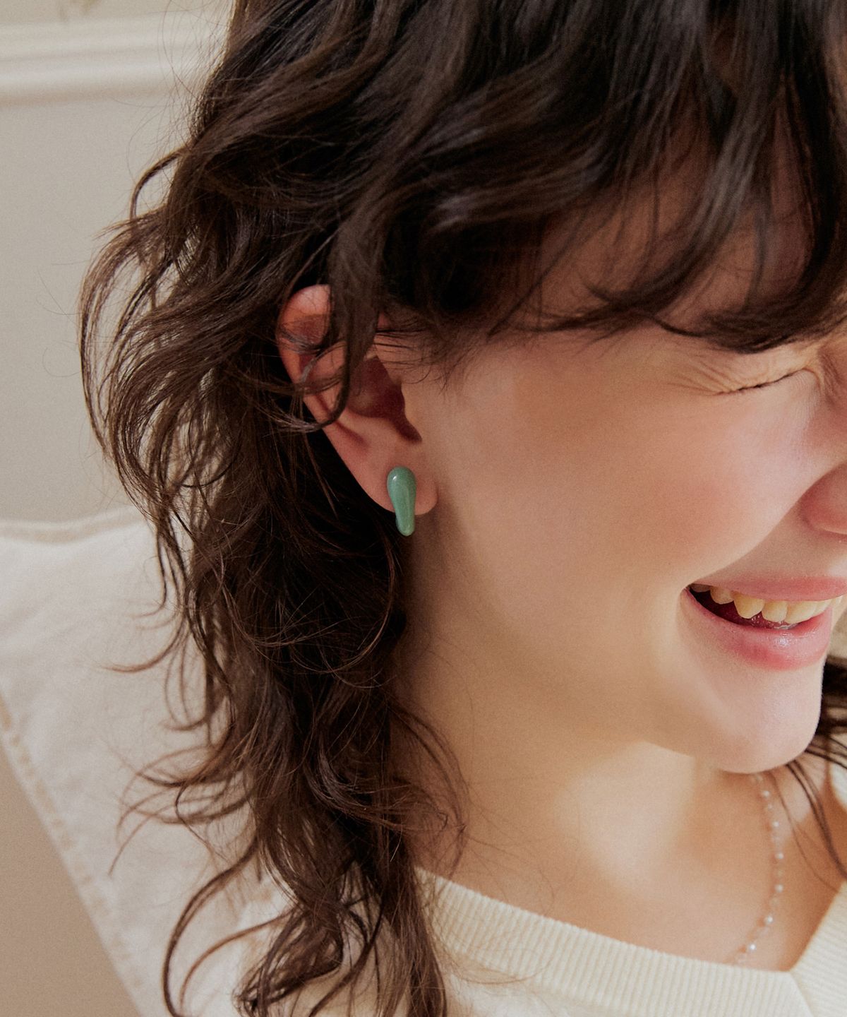 어다울(ADAUL) Pod acrylic earring - 2color