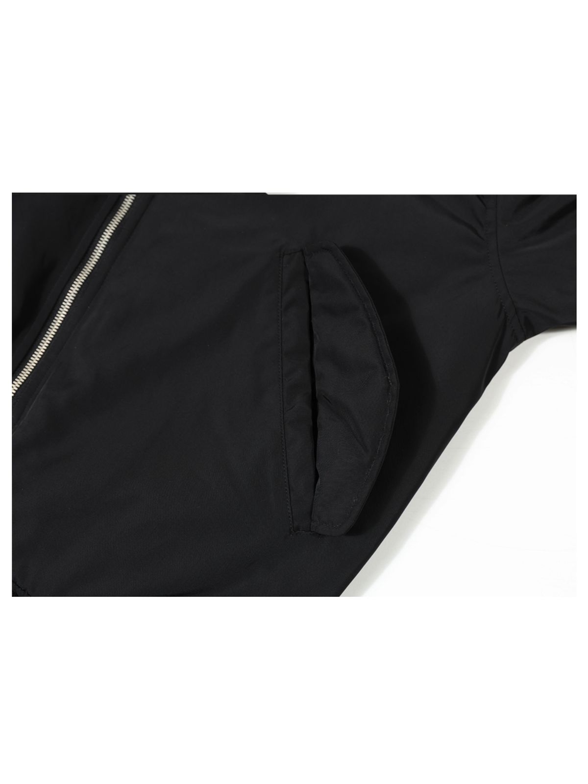 구빈(GUBIN) 지그재그 셔링 MA-1