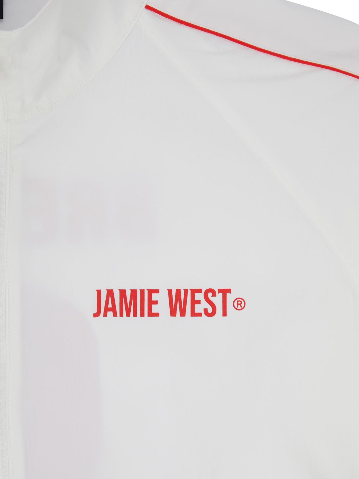 제이미웨스트(JAMIE WEST) NO.9 하이넥 패커블 윈드브레이커 (화이트)