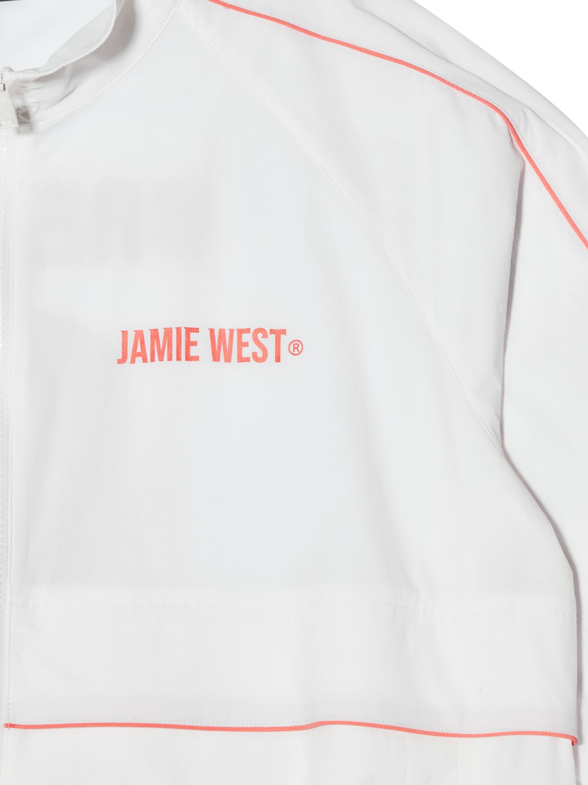 제이미웨스트(JAMIE WEST) NO.9 하이넥 패커블 윈드브레이커 (화이트)