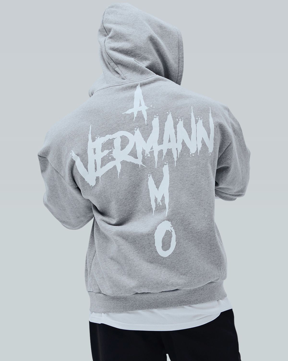 베르만 어패럴(VERMANN APPAREL) AMMO 오버핏 후드집업 2colors