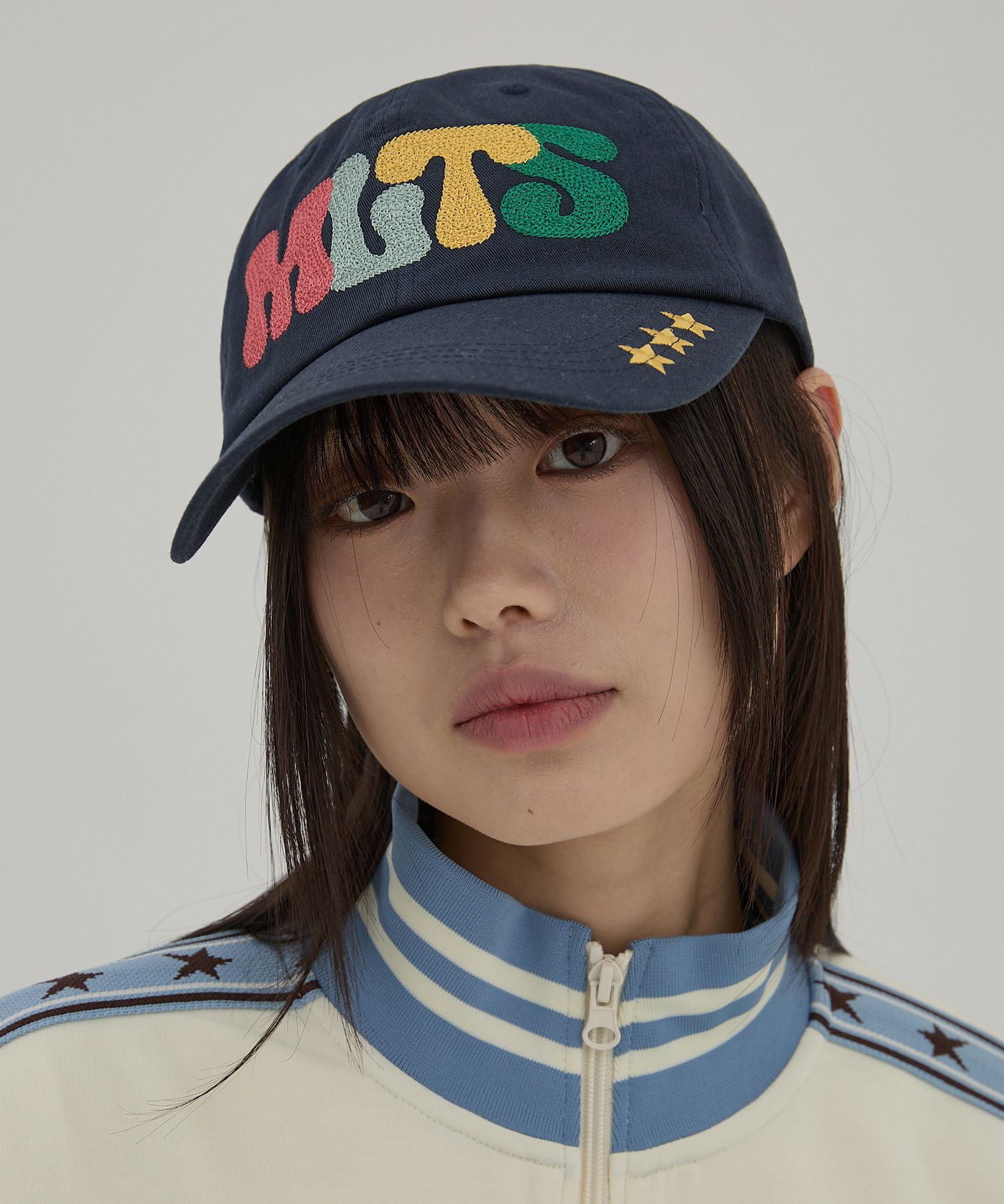 ★Wai Kei★ MLTS Ball Cap Navy YKBE01AC02-2 MUSINSA | WAI KEI MLTS Ball Cap Navy