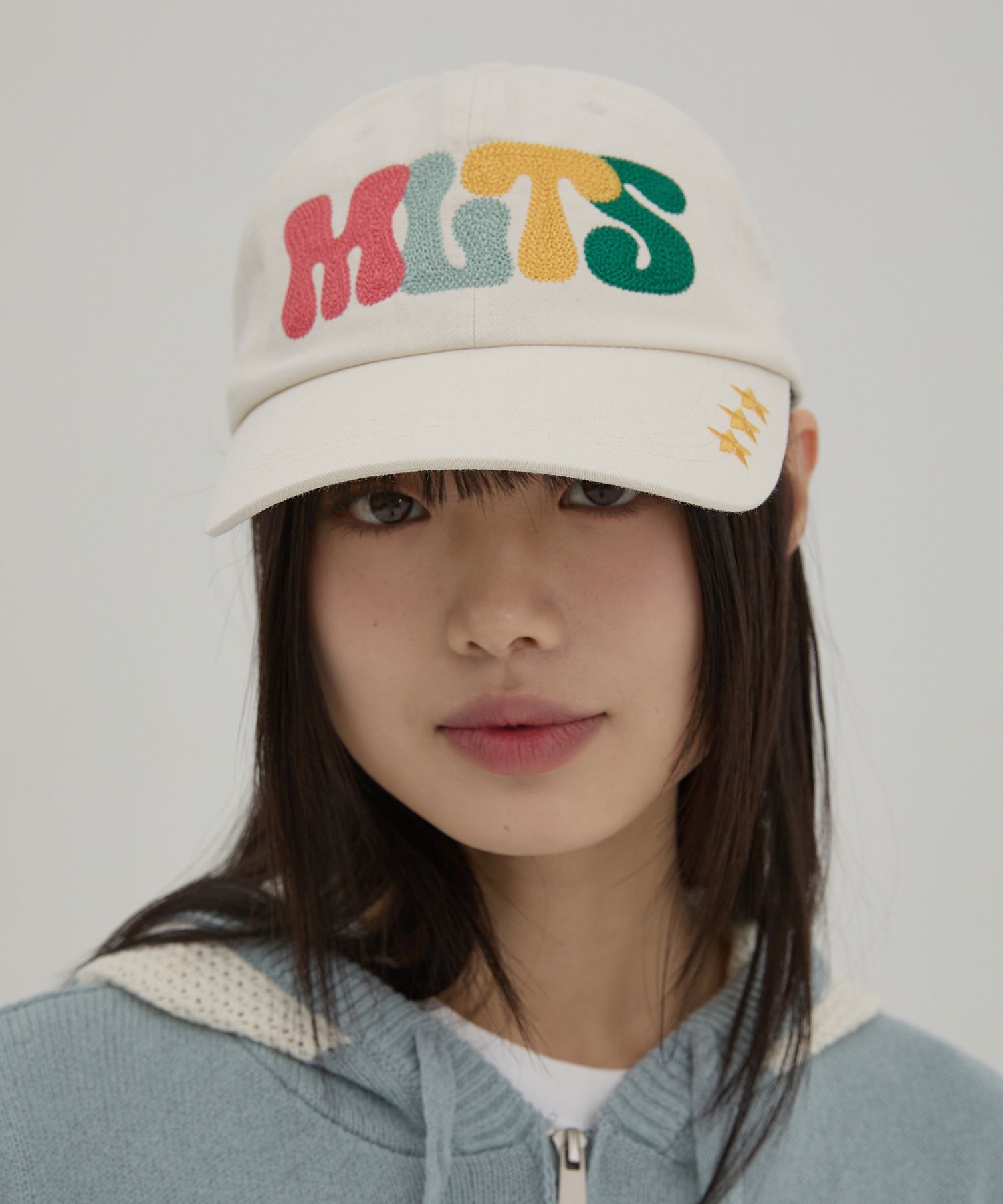 キャップ [Wai Kei]Multicolor MLTS Ball Cap (2 color) MUSINSA | WAI KEI Multicolor MLTS Ball Cap Ivory