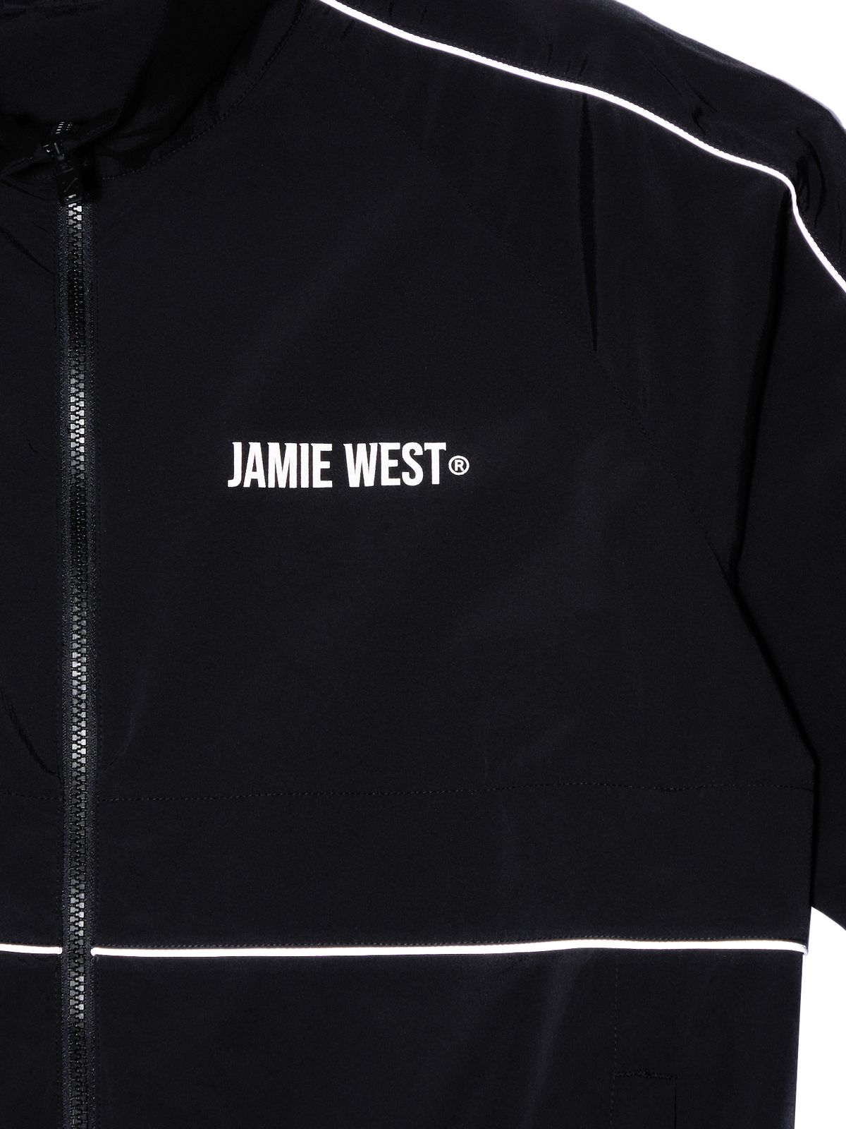 제이미웨스트(JAMIE WEST) NO.9 하이넥 패커블 윈드브레이커 (블랙)